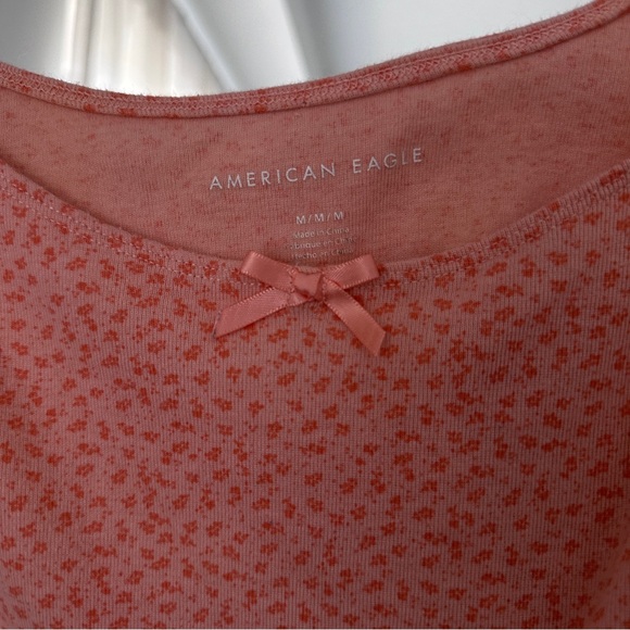 Peach Floral Women's Top - Picture 5 of 6